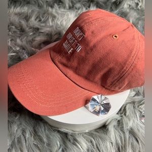 don’t forget to smile baseball cap